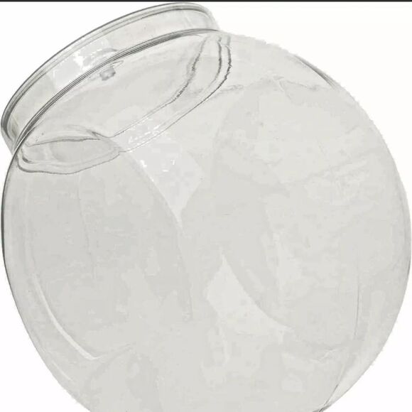 Caterer's Corner Clear Plastic Candy Jar with Lid  80 oz. - Picture 5 of 8